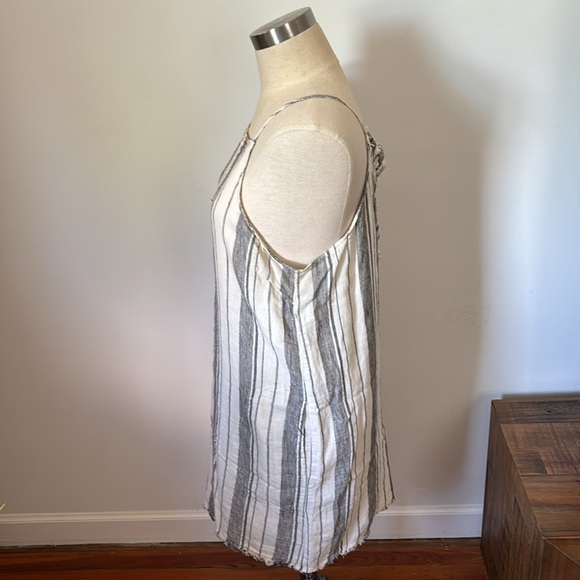 Linen Cloth and Stone vertical stripe dress - Picture 3 of 5